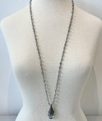 Rose crystal necklace - Premium necklaces from Melania Clara - Just $100! Shop now at Mary Walter
