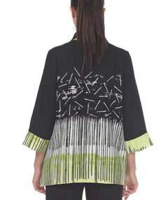 Moonlight Lime Splash Blouse