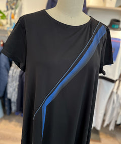 Ozai n Ku Blue Prism Tee Dress