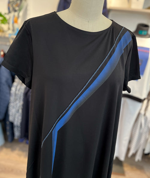 Ozai n Ku Blue Prism Tee Dress