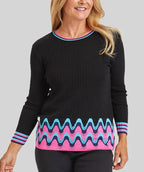 The Wave Rib Knit Top - Premium tops from Peace of Cloth - Just $87! Shop now at Mary Walter