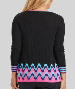 The Wave Rib Knit Top - Premium tops from Peace of Cloth - Just $87! Shop now at Mary Walter