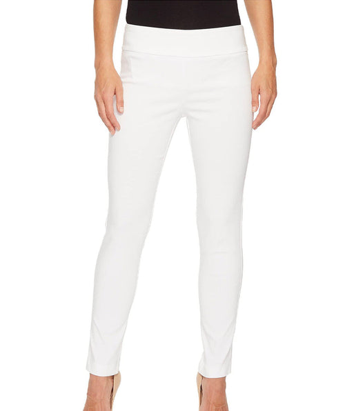 Classic pull on pant white - Premium pants from Elliott Lauren - Just $140! Shop now at Mary Walter