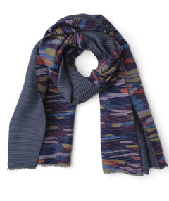 Teal Waves Scarf
