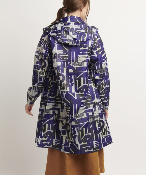 Waterproof raincoat graphic blue - Premium Coats from Made in sens - Just $150! Shop now at Mary Walter