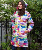 Waterproof raincoat umbrella multicolor