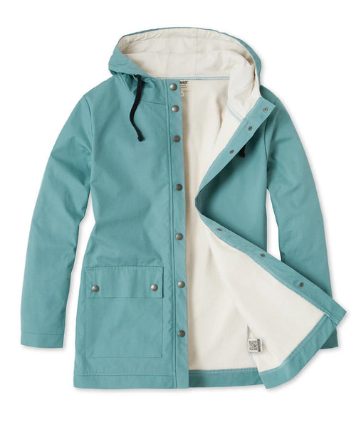 Rapanui Maritime Rain Jacket Aqua