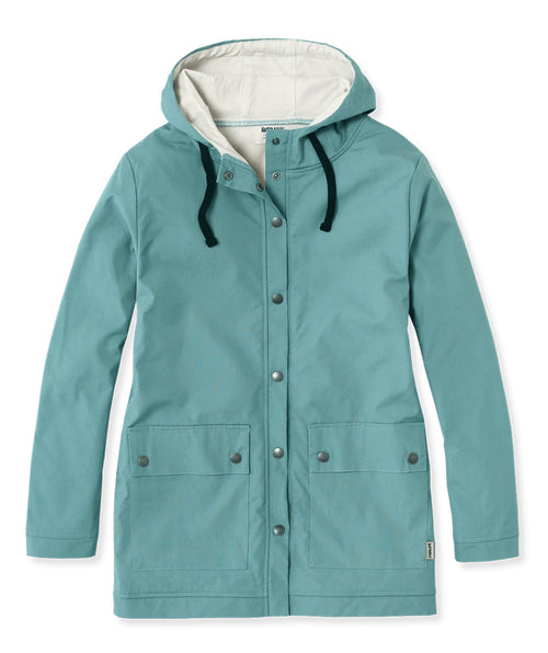 Rapanui Maritime Rain Jacket Aqua