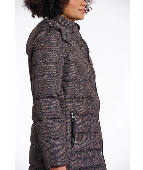 Rino and Pelle Nusa Print Puffer Coat