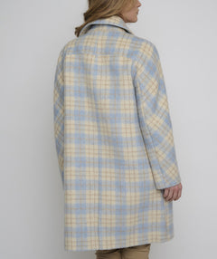 Sanja Plaid Coat - Premium Coats from Rino & Pelle - Just $116! Shop now at Mary Walter