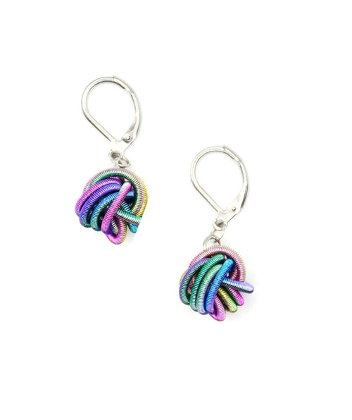 Sea Lily Knot Earring Colorful