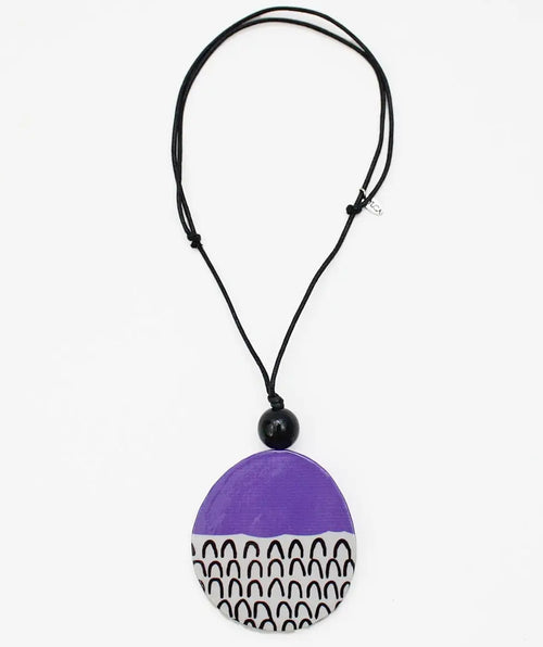 Sylca Purple Jolie Necklace