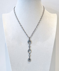 Short drop necklace rutilated quartz - Premium necklaces from Mary Walter - Just $100! Shop now at Mary Walter