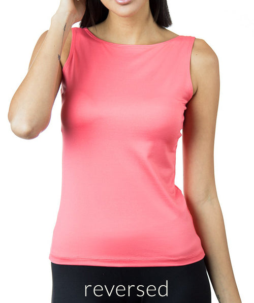 Reversible scoop to bateau neck tank - Premium tops from Anue Miami - Just $80! Shop now at Mary Walter