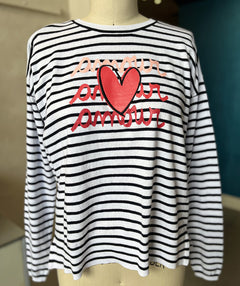 Amour Pullover sizes S - Premium tops from Elliott Lauren - Just $92.40! Shop now at Mary Walter
