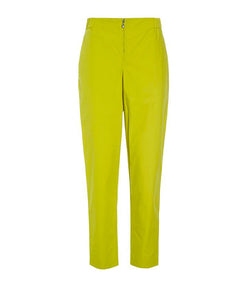 Narrow Zip Poplin Pant Citronelle - Premium pants from Bitte Kai Rand - Just $87.20! Shop now at Mary Walter