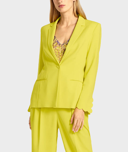Classic Trouser Citron - Premium pants from Marc Cain - Just $119.20! Shop now at Mary Walter