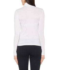 Babyskin Turtleneck White - Premium tops from Marc Cain - Just $198! Shop now at Mary Walter