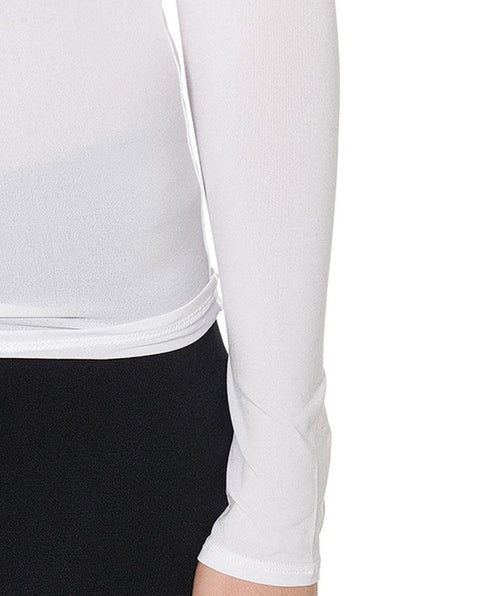 Babyskin Turtleneck White - Premium tops from Marc Cain - Just $198! Shop now at Mary Walter