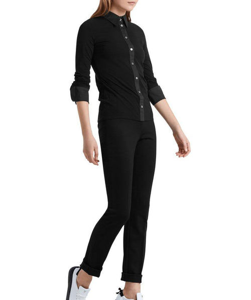 Babyskin blouse Black - Mary Walter