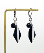 Funky Colors Earring- Black - Premium Earrings from Mary Walter - Just $13.50! Shop now at Mary Walter