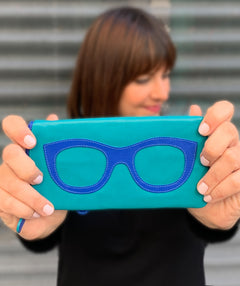 Leather Eyeglass Case - Premium Bags from ILI - Just $24! Shop now at Mary Walter
