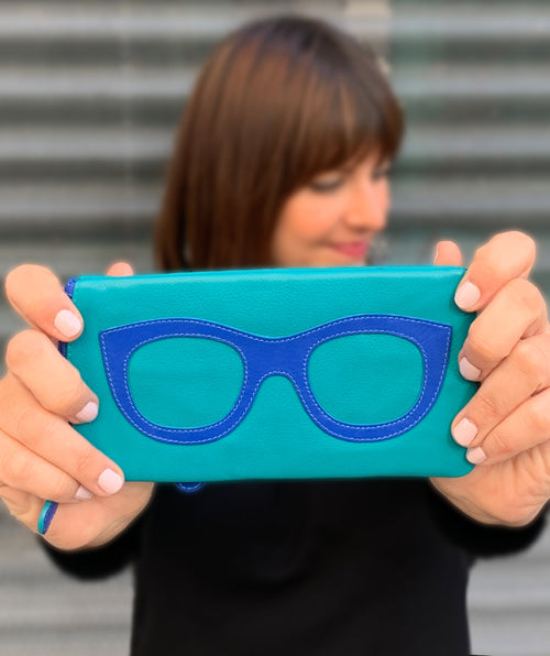 Leather Eyeglass Case - Premium Bags from ILI - Just $24! Shop now at Mary Walter