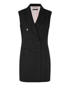 Pinstripe Vest