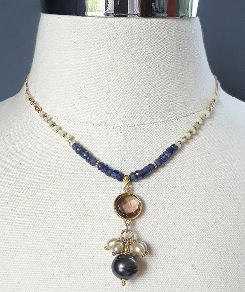 Sapphire necklace