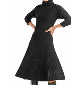 Turtleneck sweater dress - Premium dresses from Marc Cain - Just $260! Shop now at Mary Walter