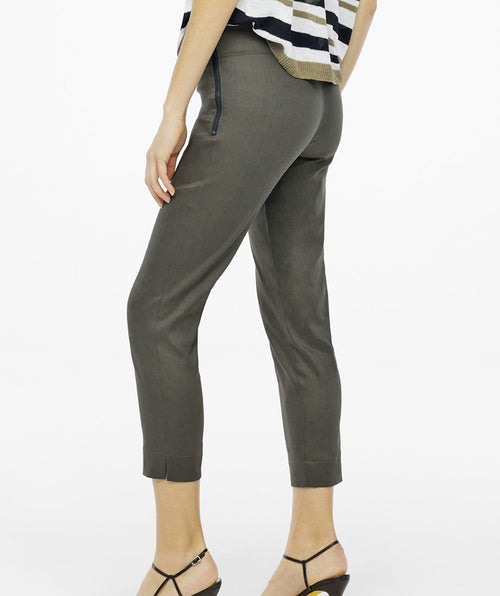 Soumia Crop Pant Mud - Premium pants from Sarah Pacini - Just $143.20! Shop now at Mary Walter