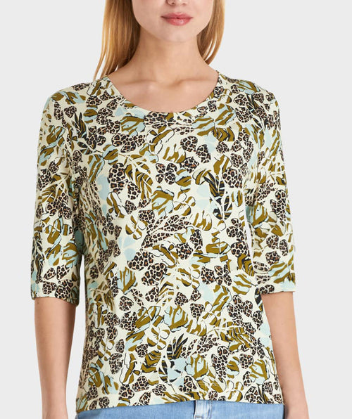 Show Your Stripes Tee - Premium tops from Marc Cain - Just $92! Shop now at Mary Walter
