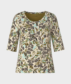 Show Your Stripes Tee - Premium tops from Marc Cain - Just $92! Shop now at Mary Walter
