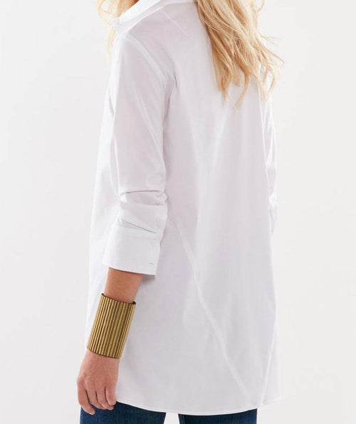 3/4 sleeve trapeze shirt White - Premium tops from Finley - Just $180! Shop now at Mary Walter
