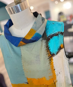 3 Potato Easy Cowl Dress Sunrise Glow