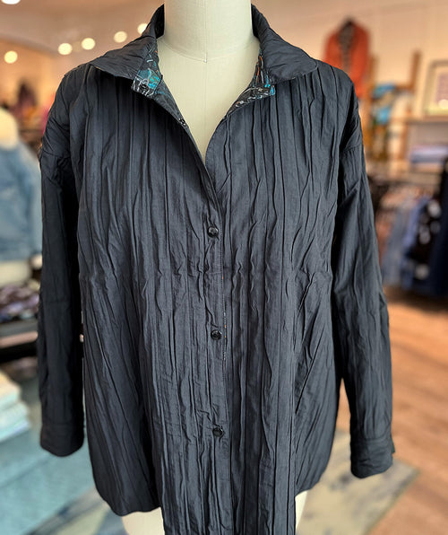 3 Potato Reversible Jacket Bold Autumn Swirl
