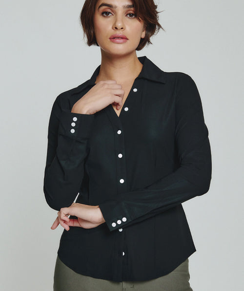 Blouse en tricot de luxe