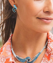 Abelia Earring Blue