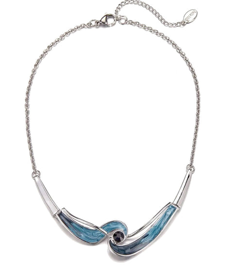 Abelia Necklace Blue