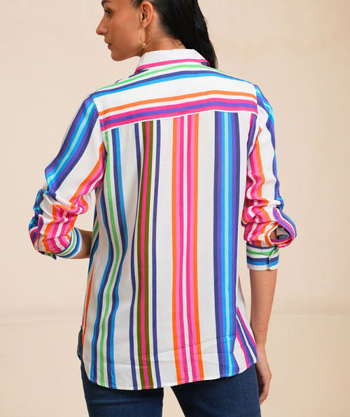 Avani Colorful Stripe Shirt