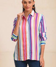 Avani Colorful Stripe Shirt