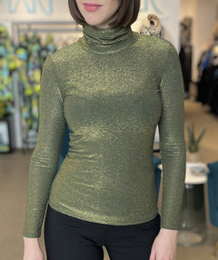 Sparkle Turtleneck - Premium tops from B.YU - Just $49! Shop now at Mary Walter