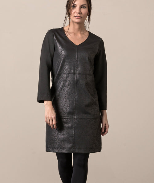 Astrid Knit Dress Black - Premium dresses from Bianca - Just $220! Shop now at Mary Walter