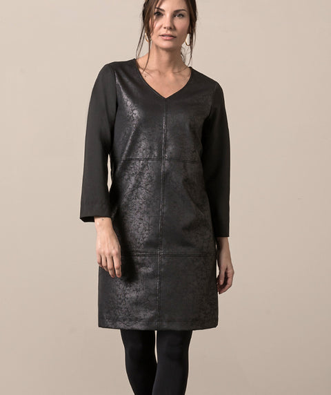 Astrid Knit Dress Black
