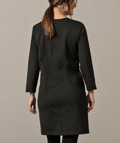Astrid Knit Dress Black