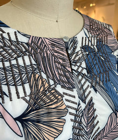 Bianca Leaves and Feathers Knit Dress