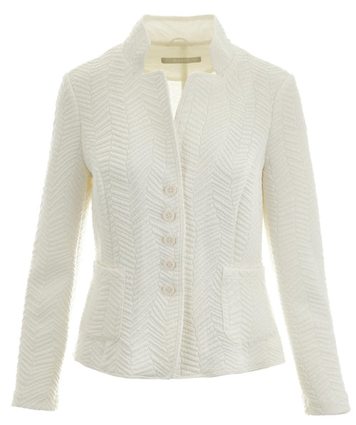 Joalina Textured Knit Jacket - Premium jackets from Bianca - Just $250! Shop now at Mary Walter