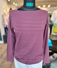 Bianca Stripe Bateau Tee