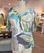 Bianca Dini Fresh Color Swirl Tee