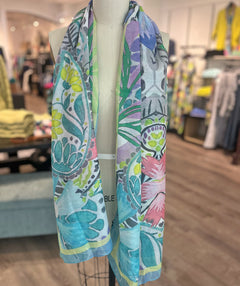 Bianca Fresh Color Swirl Scarf
